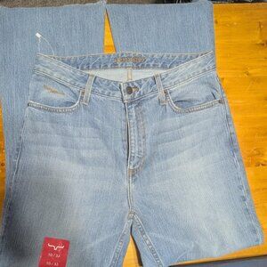 Kimes Ranch Light Blue Flare Jeans
